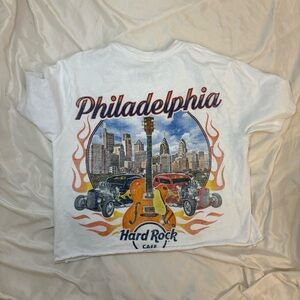 Hard Rock Cafe Philadelphia graphic tee size small